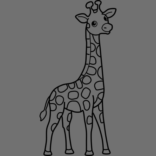 Giraffe   Clipart 3 Thumbnail