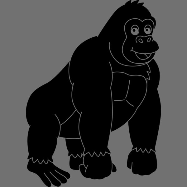 Gorilla   Clipart 1 Thumbnail