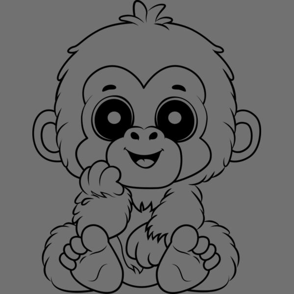 Gorilla   Clipart 3 Thumbnail