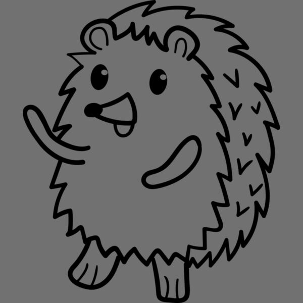 Hedgehog   Clipart 3 Thumbnail