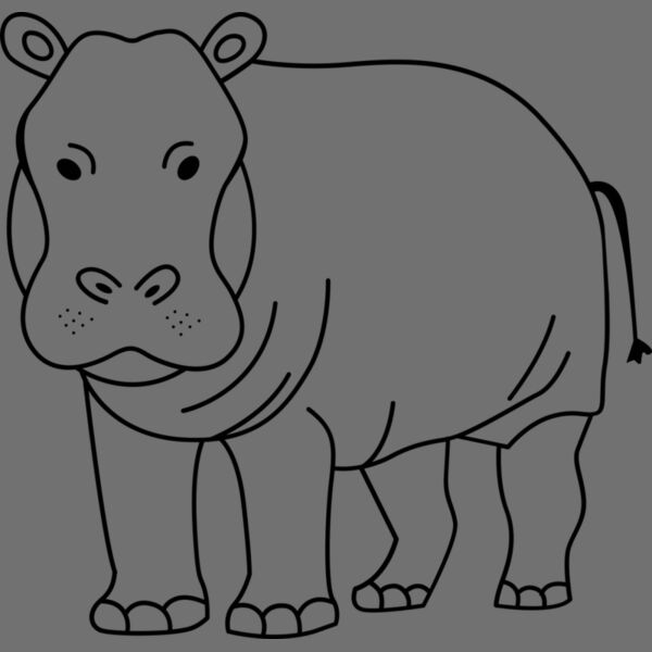 Hippopotamus   Clipart 2 Thumbnail