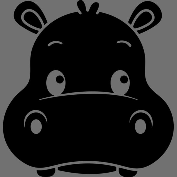 Hippopotamus   Clipart 3 Thumbnail