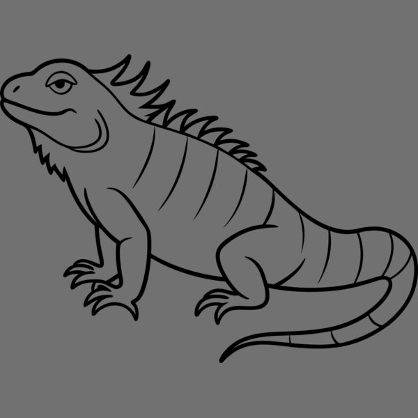 Iguana   Clipart 1 Thumbnail