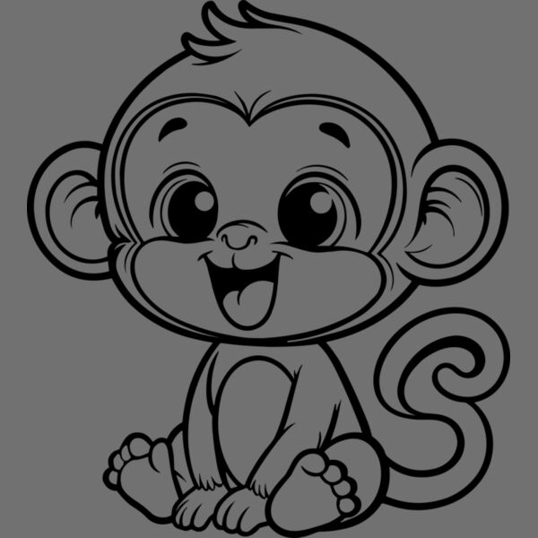 Monkey   Clipart 4 Thumbnail