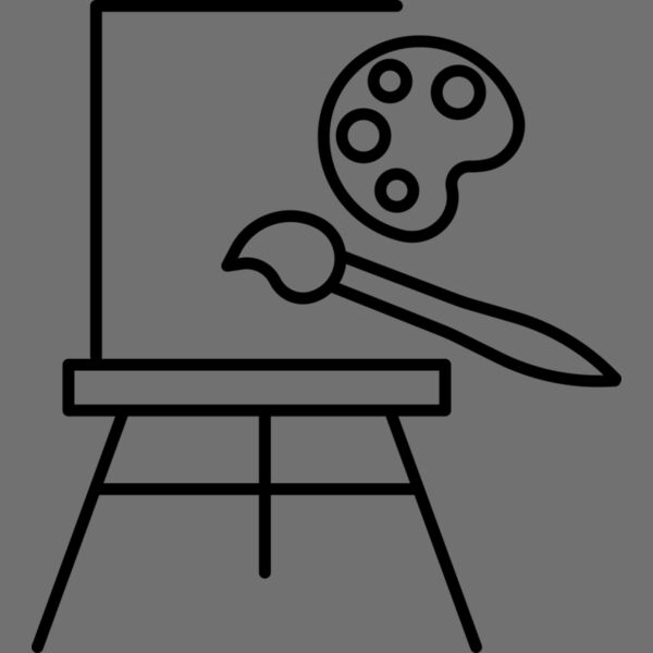 Art Tools and Studio Easel Thumbnail