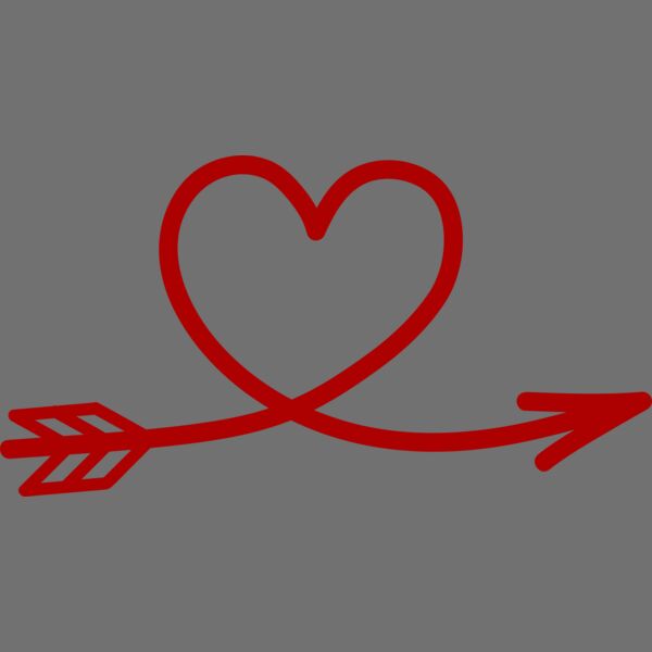 Red heart with arrow Thumbnail