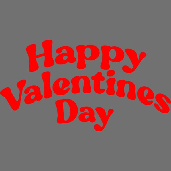 Valentines Day Text Thumbnail