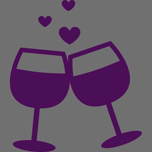 Valentines Wine Glass Thumbnail