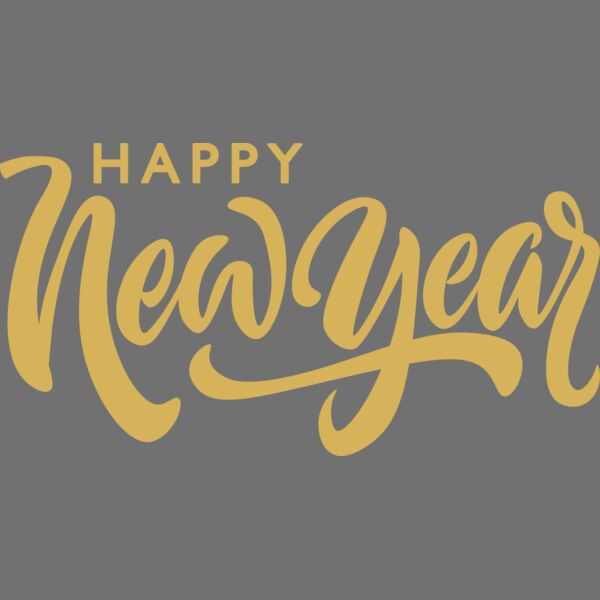 Happy New Year Gold Thumbnail