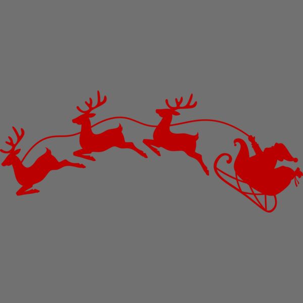 Santa and the reindeers Thumbnail
