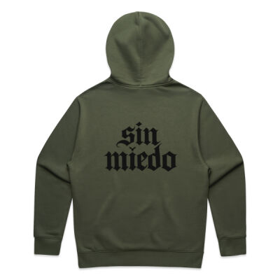 Sin miedo Men's Hoodie Thumbnail
