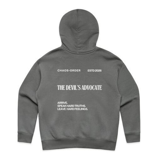In Praise Of The Devil's Advocate Women's Hoodie Thumbnail