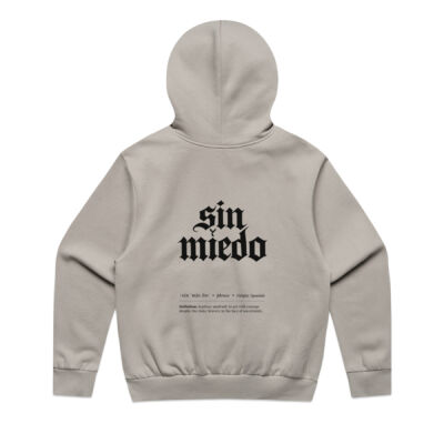 Sin miedo Men's Hoodie Thumbnail