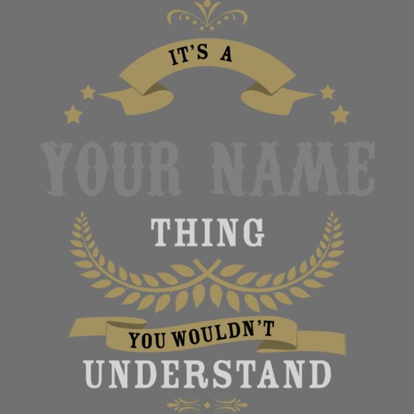 It's A Your Name Thing Thumbnail