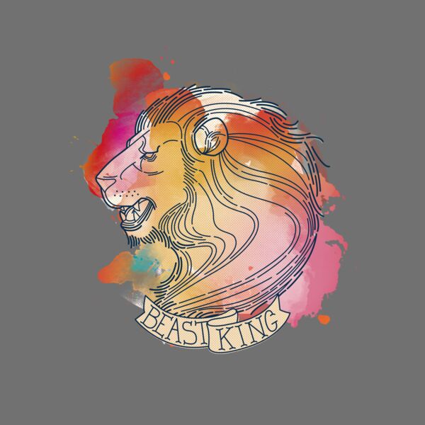 Geometric Lion Thumbnail