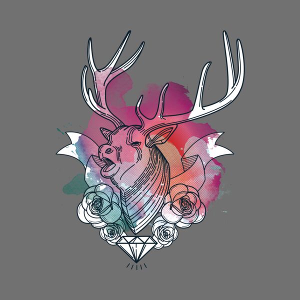 Geometric Stag Thumbnail