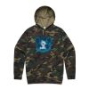 AS Colour Mens Stencil Camo Hood Thumbnail