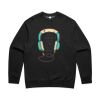 AS Colour Mens Relax Faded Crew Thumbnail