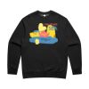 AS Colour Mens Relax Faded Crew Thumbnail