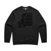 AS Colour Mens Relax Faded Crew Thumbnail