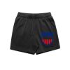 AS Colour Mens Relax Faded Track Shorts Thumbnail