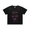AS Colour Womens Martina Crop Tee Thumbnail