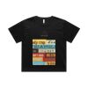 AS Colour Womens Martina Crop Tee Thumbnail