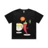 AS Colour Womens Martina Crop Tee Thumbnail